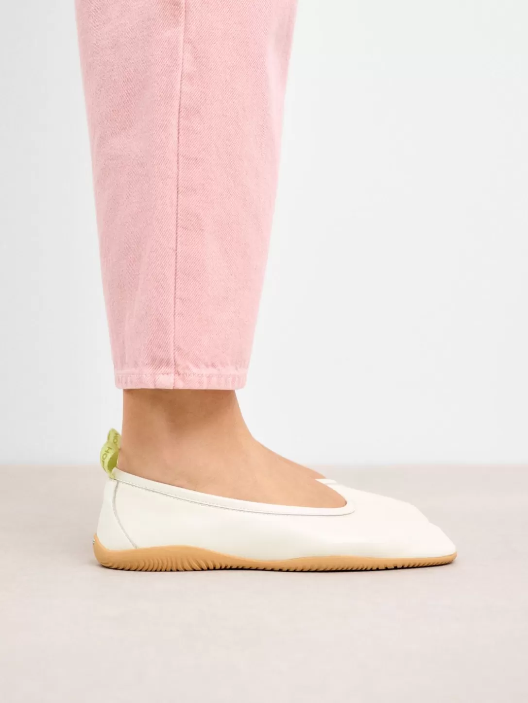 Sandalias<HOFF Bailarina Garnier Blanco