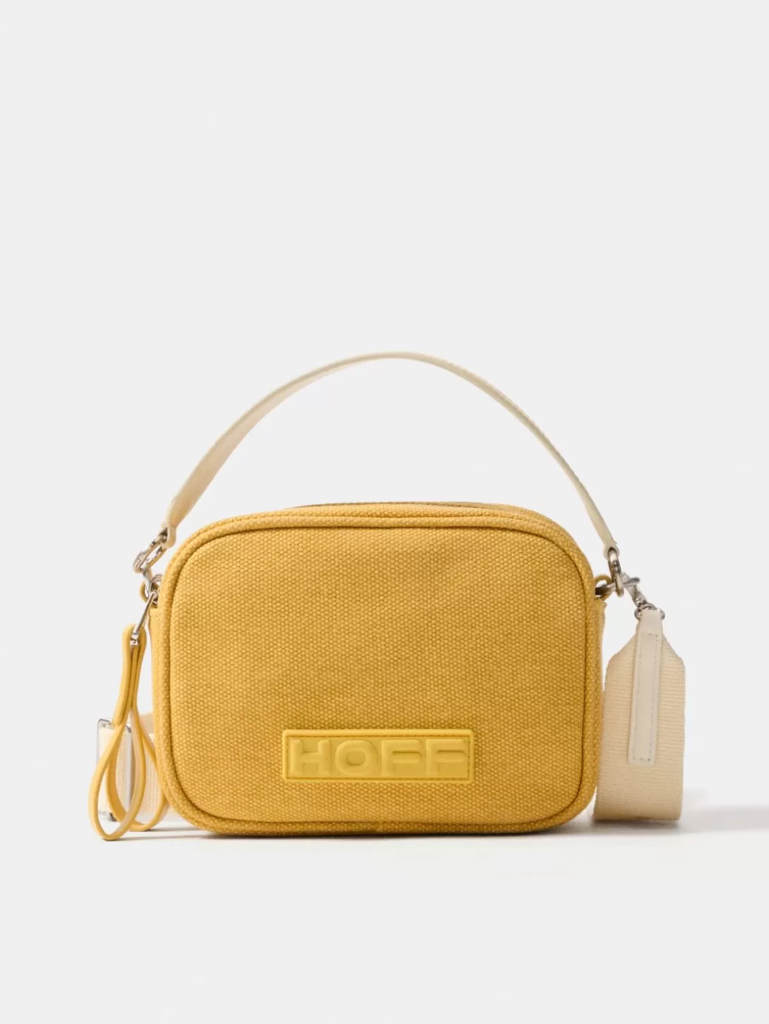 Bolsos Y Carteras<HOFF Bolso Bandolera Asa Doble Canvas Cannes Amarillo