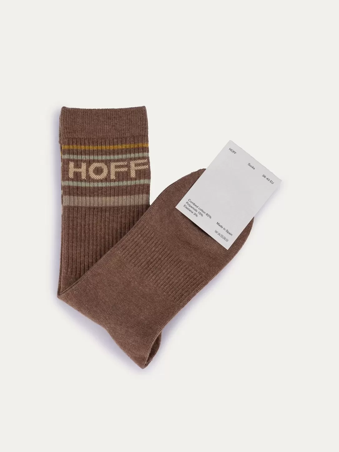Accesorios<HOFF Calcetin Logo Marron