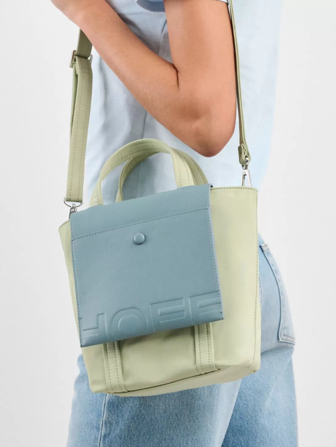 Bolsos Y Carteras<HOFF Mini Shopper Nylon Daily Verde