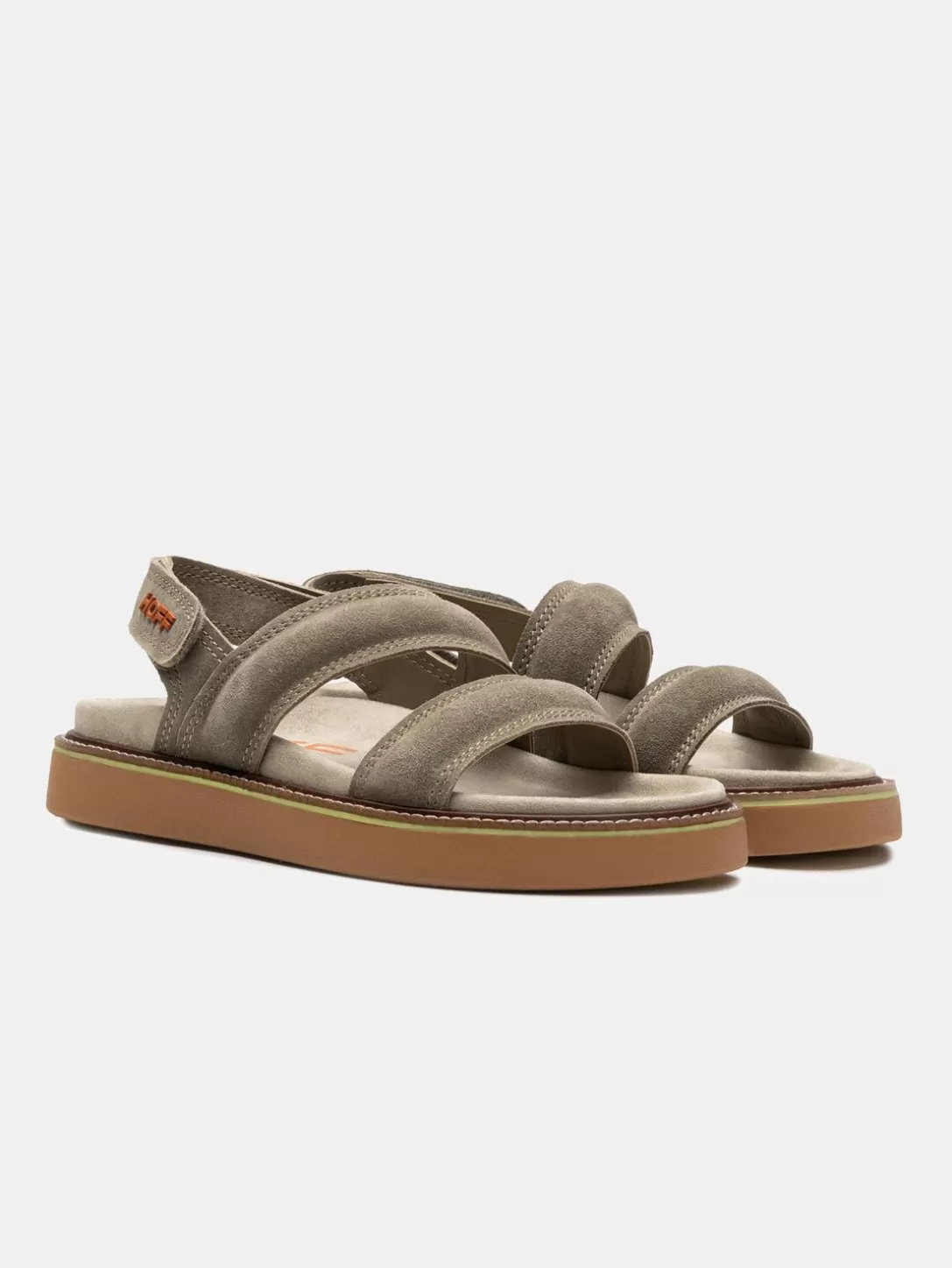 Sandalias<HOFF Sandalia Piel Road Caqui
