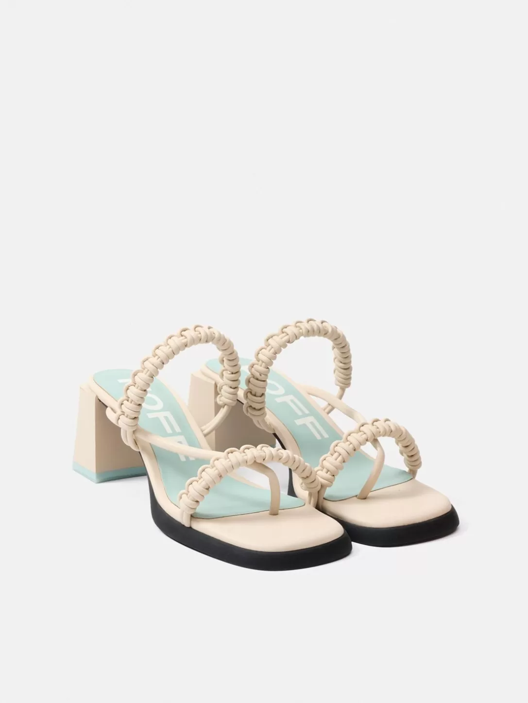 Sandalias<HOFF Sandalia Tacon Monaco Off White