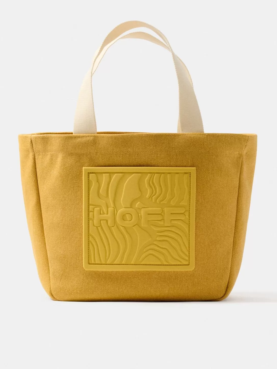 Bolsos Y Carteras<HOFF Shopper Canvas Calanques Amarillo