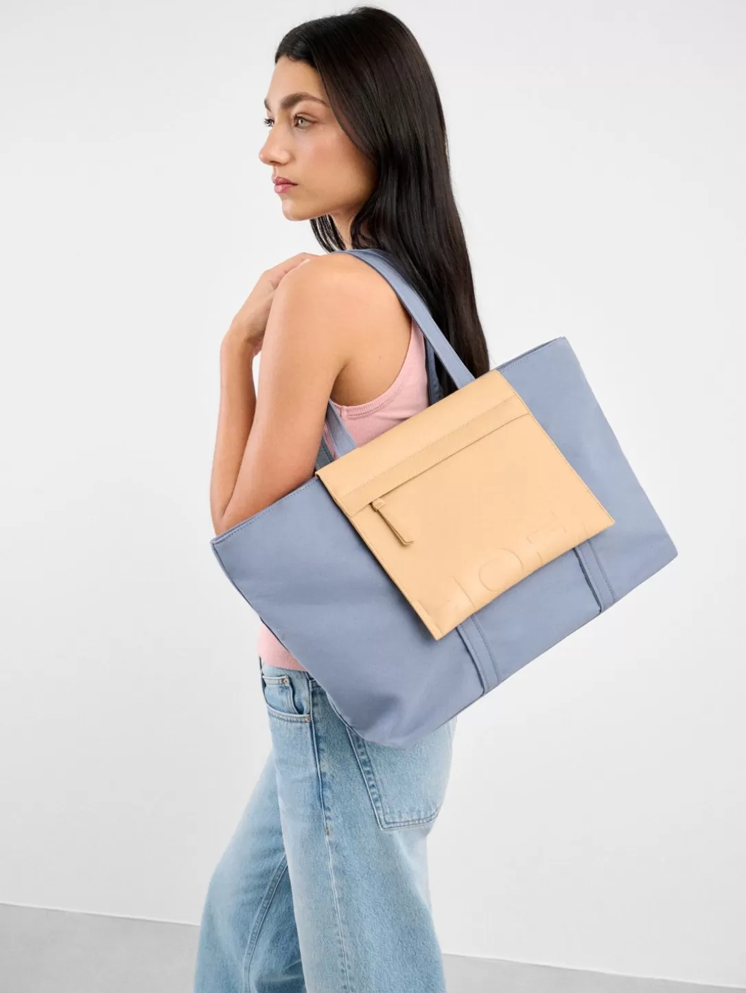 Bolsos Y Carteras<HOFF Shopper Nylon Daily Azul